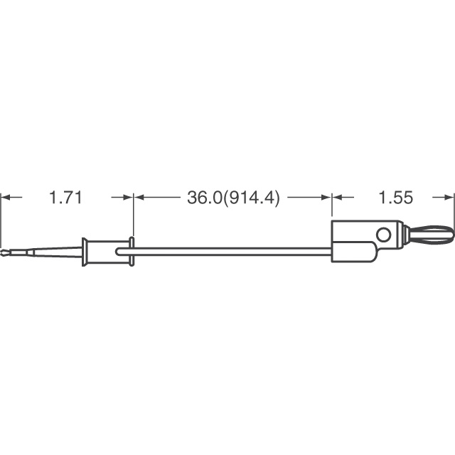 5302-36-2 Pomona Electronics  Test Leads - Banana, Meter Interface